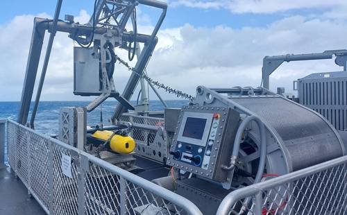 Kraken’s KATFISH and ISO20 LARS on an Australian naval vessel. © Kraken