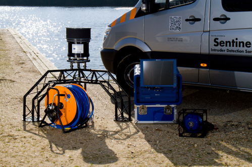 The latest generation of Sentinel underwater intruder detection system is now more portable (Photo: Sonardyne)