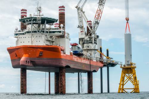 U.S. leader: Fred Olsen Windcarrier’s Bold Tern (multiple) and crew transport vessel. Photo: courtesy Fred Olsen Windcarrier