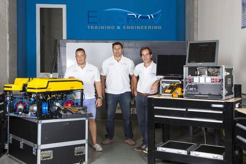 Left to right: EuroROV co-founders, Sebastain Ruiz, Adrian Tramallino, Sebastian Ruggirello (Photo: EuroROV)