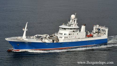 Libas, the offshore support and ROV vessel.