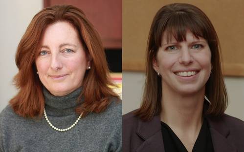 Libby Signell (left) and Julie Ferland