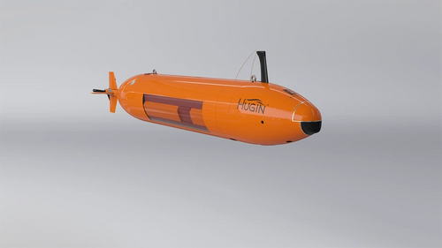 Lighthouse’s new HUGIN AUV will be supplied by Kongsberg Maritime with a full geophysical survey payload. Photo courtesy Kongsberg
