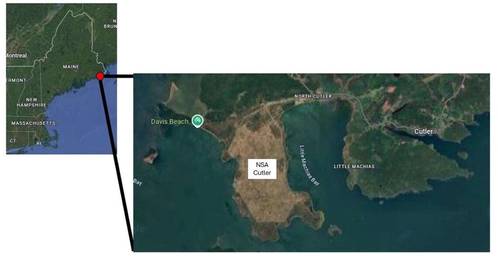 Location of NSA Cutler. © ERDCWERX