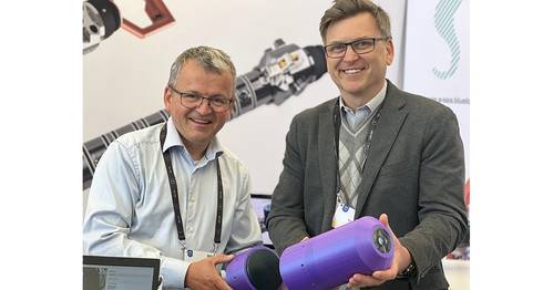 Blue Logic's COO, Helge Sverre Eide & Hydromea's CEO, Igor Martin (Source: Hydromea)