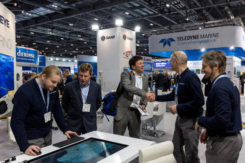 Oi London 2020 will be a meeting point for over 500 exhibitors. Photo from Oi London 2018
 (Photo: Oceanology International )