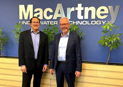 MacArtney said that David Marchetti (left) will succeed Lars Hansen, who is retiring after a long run as president of US operations. Image courtesy MacArtney