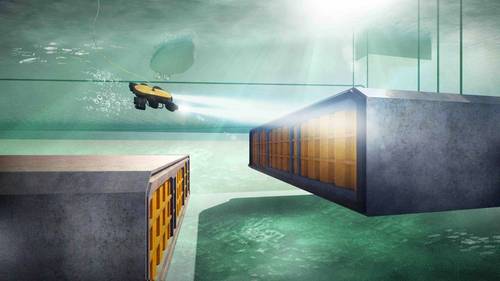 MacArtney's subsea infrastructure supports the immersion, connection and recovery activities required to place tunnel elements on the seabed. Illustration: Copyright Femern A/S