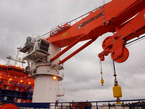 MacGregor offshore cranes have a proven track record of delivering reliable performance