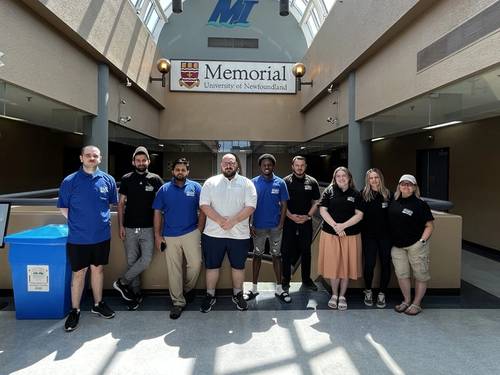 Six Marine Institute summer interns, along with two TCarta employees and one Marine Institute staff member, mapped nearly 40,000km² of seafloor. (Source: TCarta)