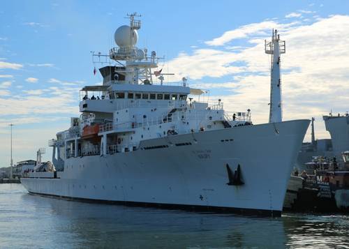 Military Sealift Command’s oceanographic survey ship USNS Maury (T-AGS 66) (Photo: Bill Mesta / U.S. Navy)