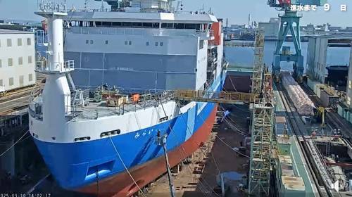 Mirai II research icebreaker (Credit: Screenshot/Video by JAMSTEC)