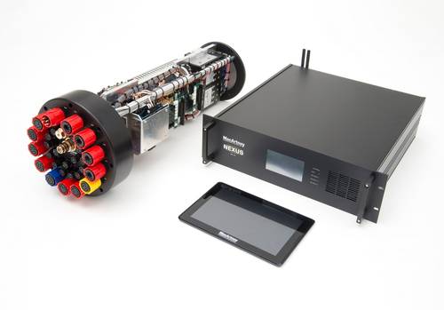       The Nexus MK VIII multiplexer from the MacArtney Group (photo courtesy of the MacArtney Group)
