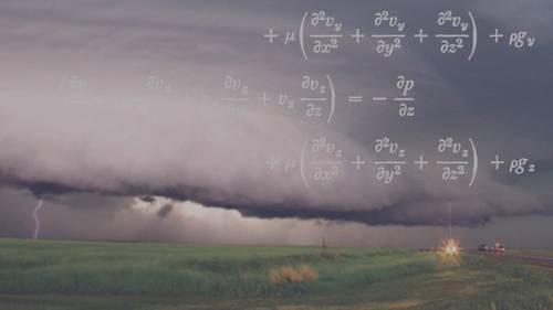 Numerical weather model (Credit: NOAA)