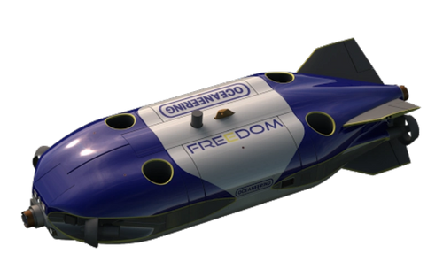 Oceaneering’s Freedom vehicle (Image: Oceaneering)