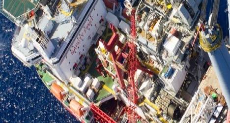 Offshore Work: Image courtesy of Subsea 7