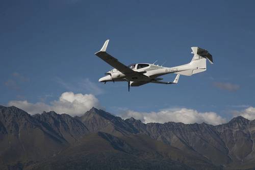 The only aircraft of its kind operating in Alaska, Tulugaq’s DA42 combines remote sensing capabilities with low visibility and quiet operation to conduct complex data collection operations without disturbing protected wildlife. (Photo: Tulugaq)