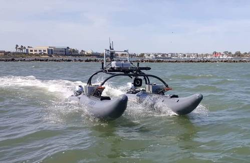 WAM-V 16 USV on-water (Photo: OPT)