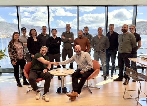 Aker BP and Optime Subsea team (Credit: Optime Subsea)