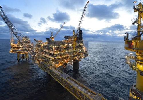 Oseberg field centre - Photo Harald Pettersen - Statoil.