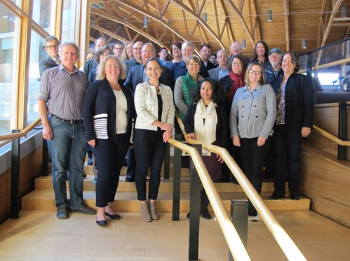 Participants at The Nippon Foundation-GEBCO Seabed 2030 project regional mapping meeting for the Atlantic and Indian Oceans gathered in Palisades, New York. (Photo: The Nippon Foundation-GEBCO Seabed)
