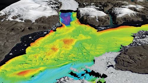 Data from the Petermann Fjord (Image courtesy Martin Jakonsson Stockholm University)