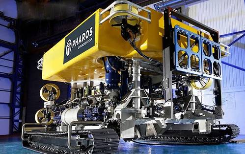Pharos Offshore’s latest addition to its rental fleet, the Q1000 high-powered jet-trenching ROV (Photo: Pharos Offshore)