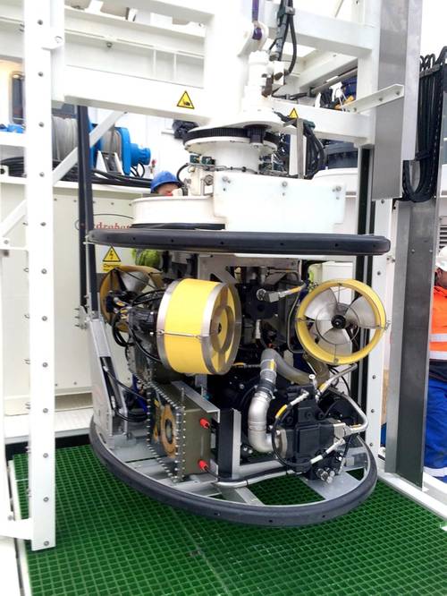 d'ROP ROV (Photo courtesy of Bibby HydroMap)