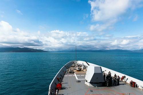 (Photo: Daniel Goodman / Royal Australian Navy)
