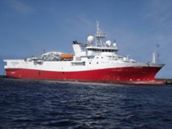 MV Polar Duke: Photo credit Dolphin Geophysical
