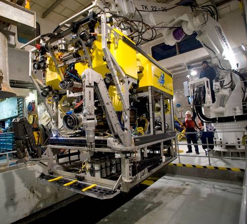 Positioning results for MBARI’s Doc Ricketts ROV wer achieved using Sonardyne’s Ranger 2 USBL system (Photo: Sonardyne)