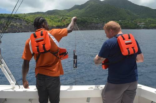 This project is one of three workstreams geared to helping the island meet its international maritime obligations and assist in understanding the marine environment. © Crown copyright 2021 UK Hydrographic Office