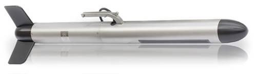 Pulsar sidescan sonar tow fish (Image: Kongsberg)