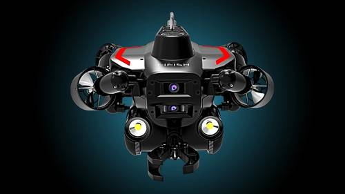 QYSEA’s FIFISH PRO W6 ROV with A50 DVL fitted (Station Lock & Control)
