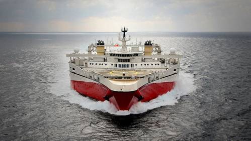Ramform Tethys vessel (Credit: PGS)