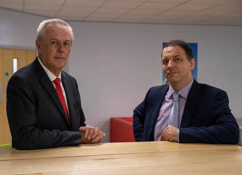 John Ramsden (left) - Stephen Fasham (right)