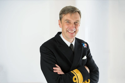 Rear Admiral Peter Sparkes (Photo: UKHO)
