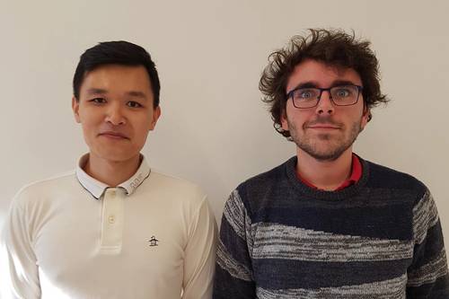 Left to right:  Soo-hyeong Kim and Andrew Olson (Photo: AgileTek)