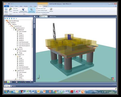 DNV Safeti Support Display: Image credit DNV