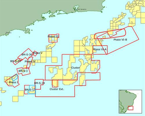 Santos Basin, Offshore Brazil (Image courtesy of CGG)