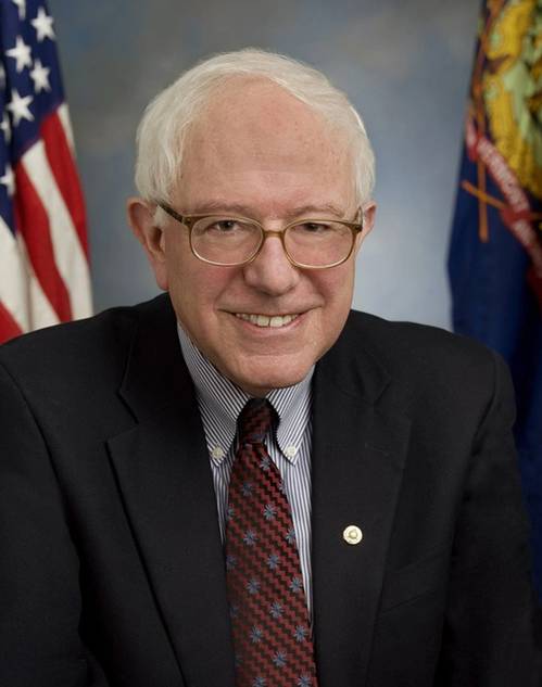 US Senator Bernie Sanders.  Credit: US Senate website.