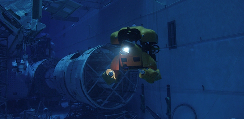 The shape-shifting Aquanaut underwater vehicle (Photo: Houston Mechatronics Inc.)