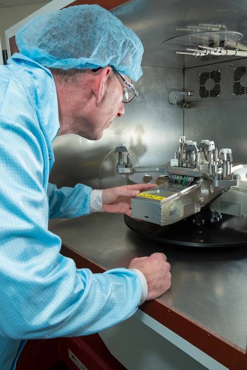 Silicon Sensing MEMS inertial measurement units in test. (Photo: Silicon Sensing)