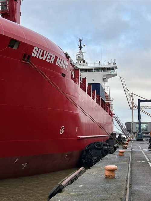 The Silver Mary ship. Credit: Simon Lancaster, BAS