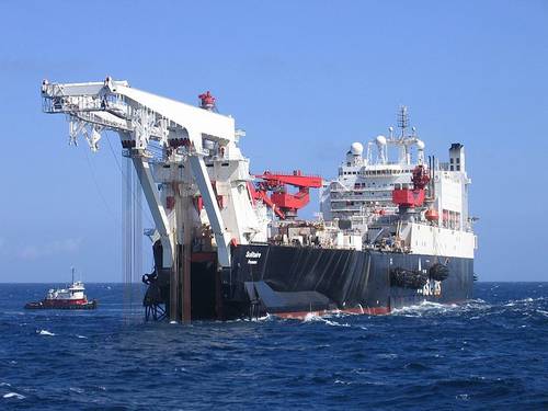 A similar vessel: Photo courtesy of PR Allseas