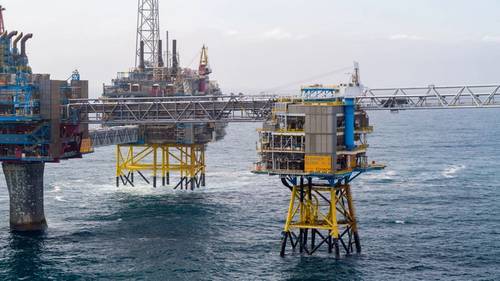 The Sleipner field in the North Sea. (Photo: Øyvind Gravås and Bo B. Randulff / Equinor ASA)