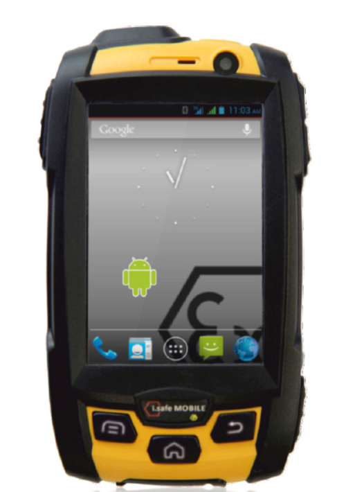 Safe smartphone: Image courtesy of Gentay