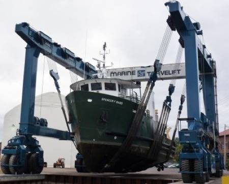 RV Spencer F. Baird: Photo courtesy of Great Lakes Shipyard
