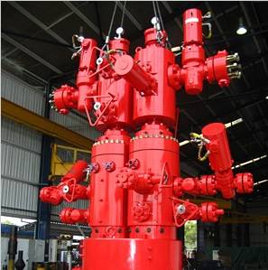 Aker splitter wellhead system (Photo: Aker Solutions)