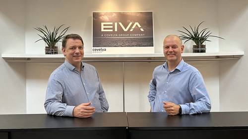 L to R: Stephen Fasham, Chairman of EIVA and CEO of parent company, Covelya Group; Christian Thomsen, CEO of EIVA. Image courtesy EIVA